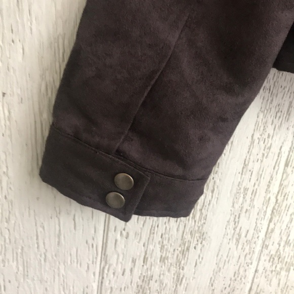 New Brown  Soft Biker Jacket - Picture 8 of 8
